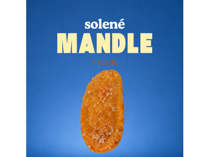 Pražené mandle v medu a soli