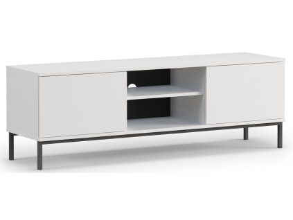 TV stolík Querty - biela 01