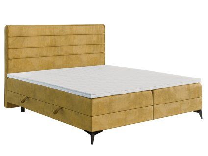 Postel boxspring Horizo - 200 x 200 cm - 02