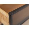 Dubový TV stolík Modern Loft 2 - 160 cm - 08