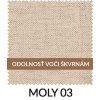 Tkanina Moly 03 - béžová
