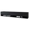 TV stolík Lowboard A 180 - čierny grafit 06