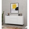 Minimalistická komoda Ava - biela 02