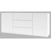 Minimalistická komoda Ava - biela 04