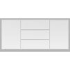 Minimalistická komoda Ava - biela 05