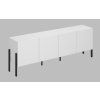 Minimalistická komoda Jukon - biela 02