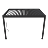 Bioklimatická pergola Intro plus 4 x 3 m - do steny - 08