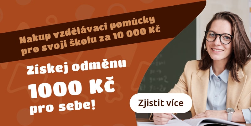 KUPTE PRO ŠKOLU A ZÍSKEJTE ODMĚNU PRO SEBE!