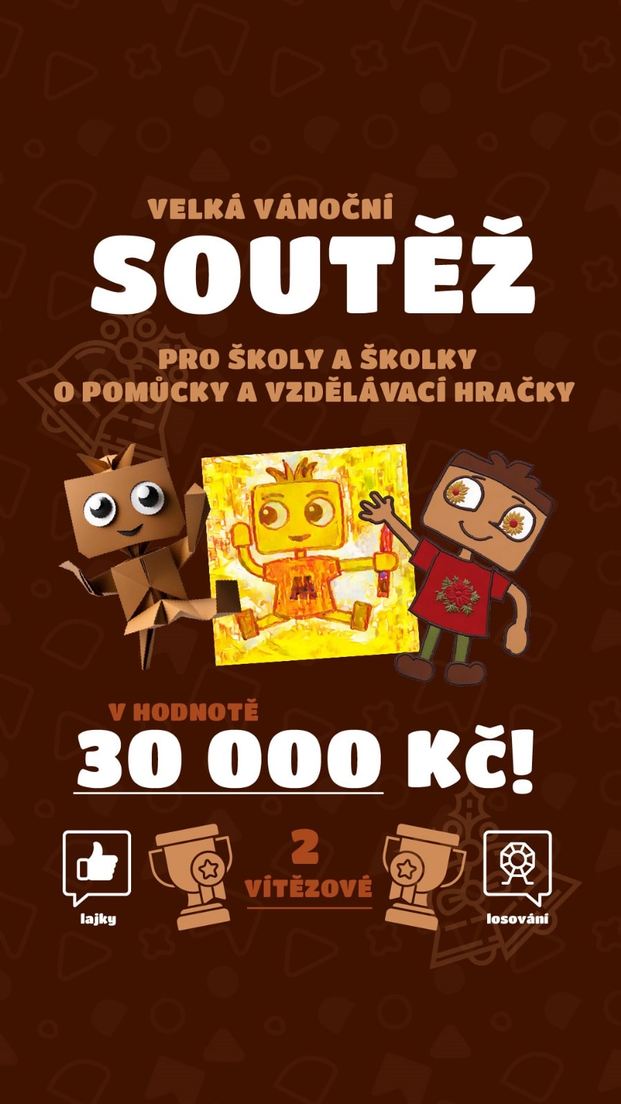 VELKÁ VÁNOČNÍ SOUTĚŽ PRO ŠKOLY A ŠKOLKY