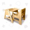 Dětský stolek a židle s opěradlem