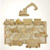 Vše co jezdí - dřevěné edukativní puzzle - ČESKÁ VERZE