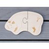 DREVENÉ MAGNETICKÉ PUZZLE PRASIATKO