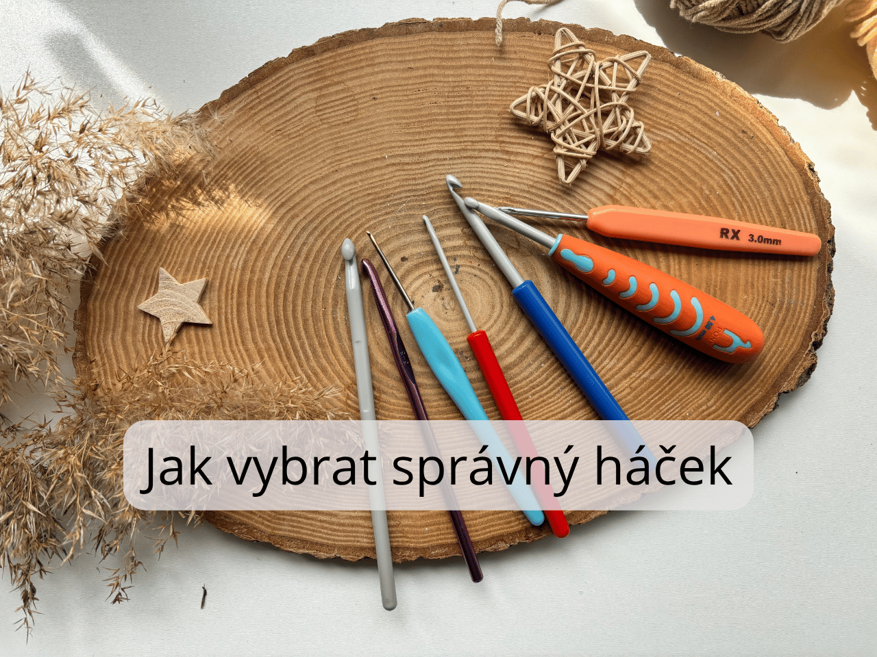Jak vybrat správný háček na háčkování?