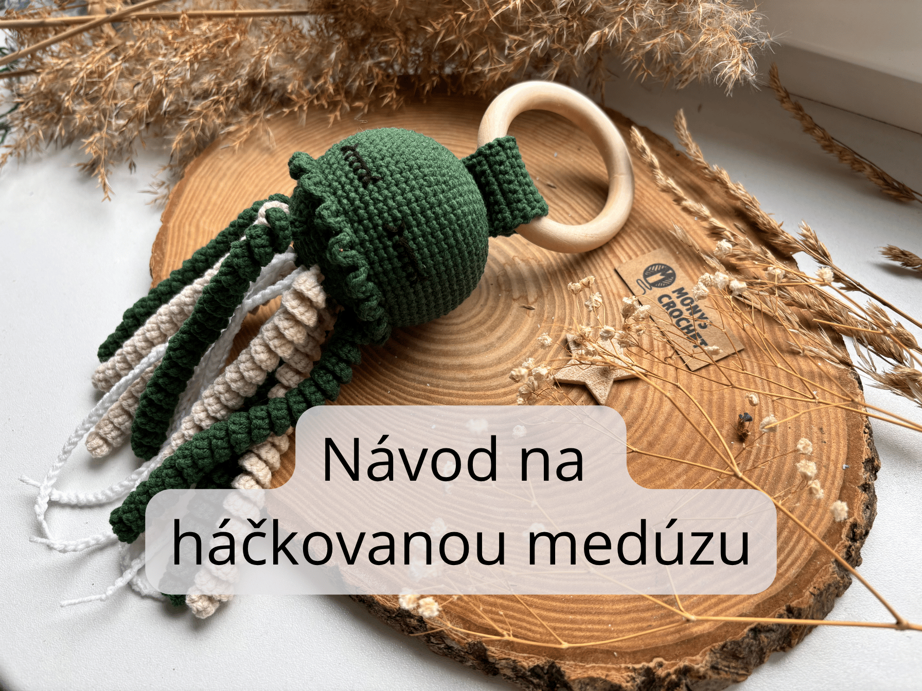 Návod na háčkovanou medúzu