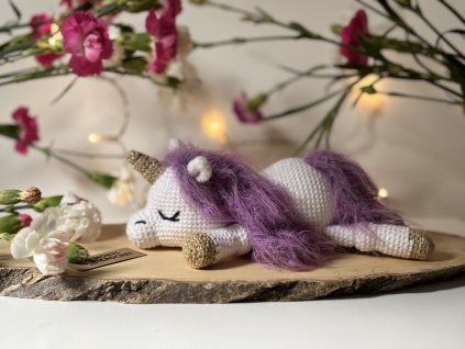 Jednorožec (Jeans) návod na háčkování