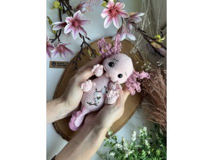 Axolotl - návod na háčkovanie