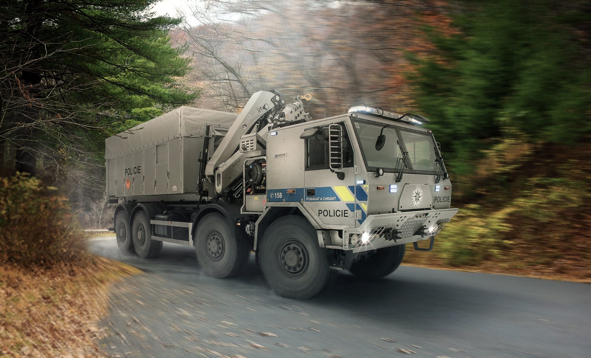 Speciální kontejner pro Policii ČR
