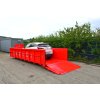 Abrollcontainer, Inhalt: 15 cbm, Klapprampe überfahrbar