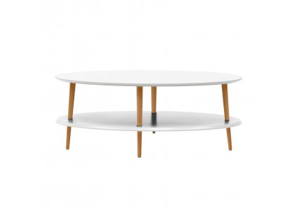 RAGABA Ovo konferenčný stôl s nízkou policou