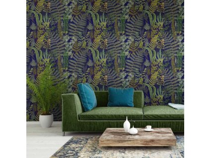 21253 1 mindthegap green sanctuary anthracite tapeta