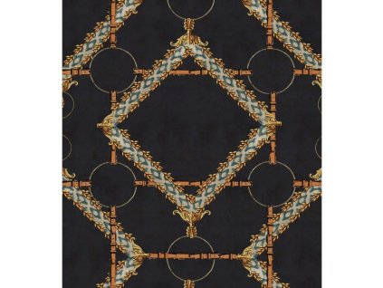 22816 mindthegap decorative harness anthracite tapeta