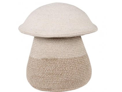 LORENA CANALS Pletený detský kôš Mama Mushroom - kôš