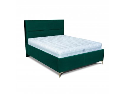 MOOD posteľ Divend Line boxspring 2225/zlatá