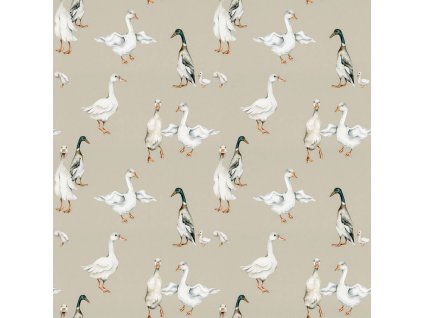 DEKORNIK White Ducks - Tapeta
