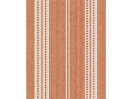 MINDTHEGAP Berber Stripes Rouge - tapeta