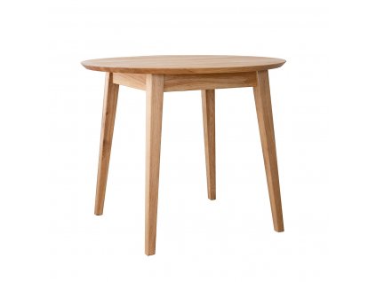 MOOD SELECTION Orbit Stôl okrúhly 90 cm - dub, farba prírodný dub