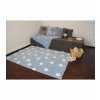 LORENA CANALS Polka Dots Blue-White - koberec