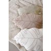 LORENA CANALS Pletený vankúš Baby leaf Olive - vankúš