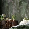 54786 vladila monstera mirror tapeta