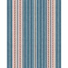 MINDTHEGAP Berber Stripes Blue - tapeta