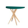 eng pm JUBI Halfround Extendable Table diam 90cm Sea Green 6106 1