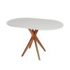 eng pm JUBI Racetrack Oval Table 75x100cm Oak Pearl Grey 6371 1
