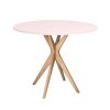 eng pl JUBI Round Table diam 80cm Powder Pink 6140 1