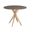 eng pm JUBI Round Table diam 80cm Beaver Brown 6138 1