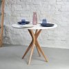 eng pl JUBI Round Dining Table diam 90cm White 6096 1