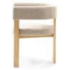 NOVANOOK Harris čalúnené kreslo  (Farba krémová)