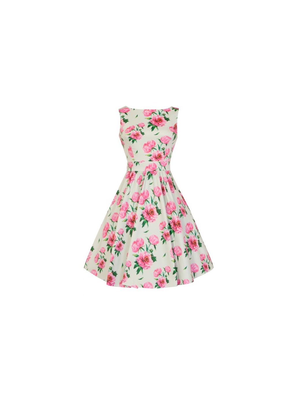 Dámské retro šaty Lady Vintage Tea Romantik Floral