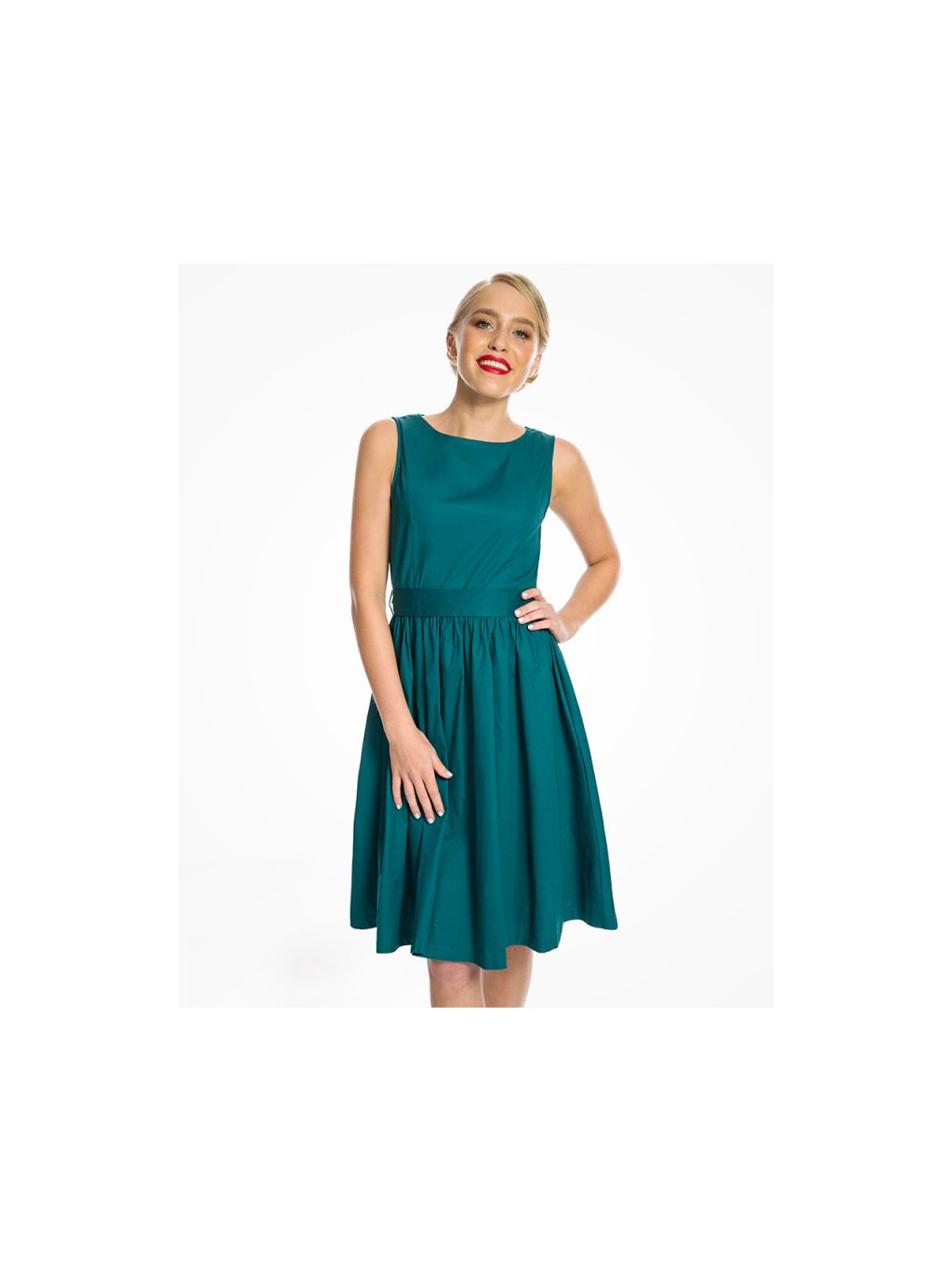 audrey deep teal 8831