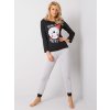 pol pl Czarno szara pizama damska z nadrukiem 358027 1