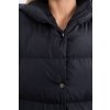 eng pl Quilted winter jacket with a hood black 20696 6