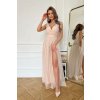DŁUGA SUKIENKA Z ROZCIĘCIEM NA NODZE