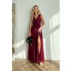 DŁUGA SUKIENKA Z ROZCIĘCIEM NA NODZE