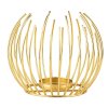 17850 17850 zlaty kovovy svicen 14x12 cm altom