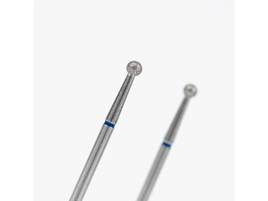 Diamanotvá fréza Lumore kulička, střední, modrá, pr. 3,3 mm BURBM033A 01
