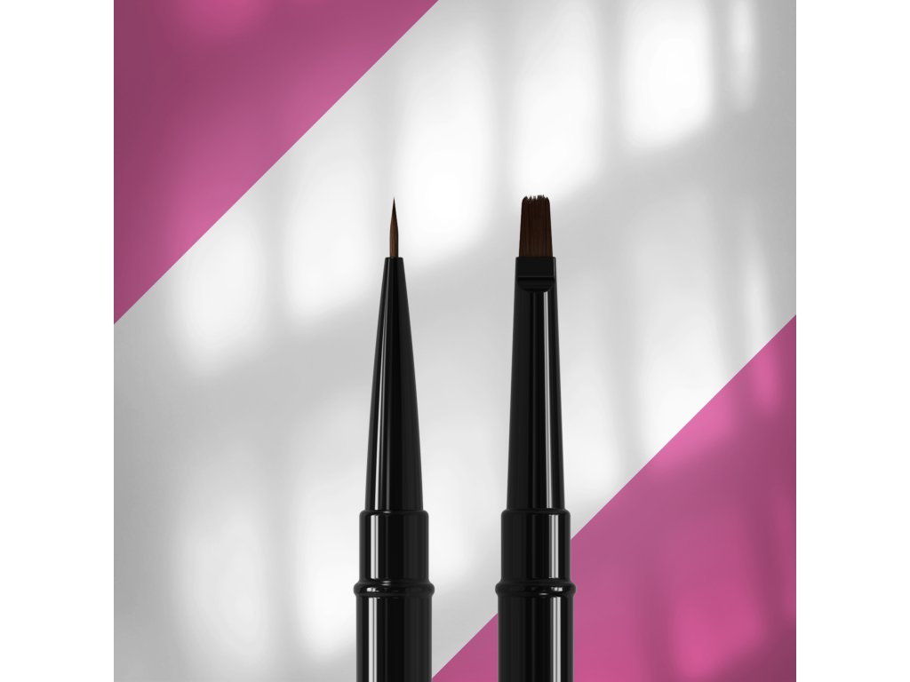 Oboustranný štětec Staleks EXPERT liner 7 mm, na gel 7 mm NBE-01/04_01
