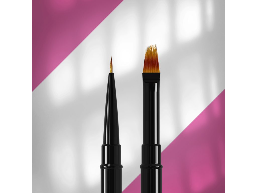 Oboustranný štětec Staleks EXPERT liner 7 mm, na gradient 11 mm NBE-01/07_01